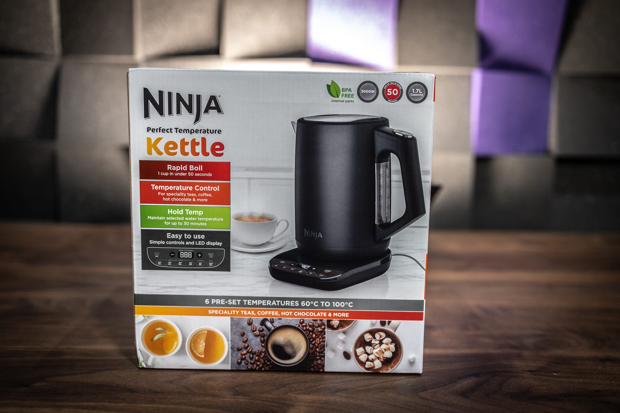 Ninja Perfect Temperature Rapid Boil Kettle