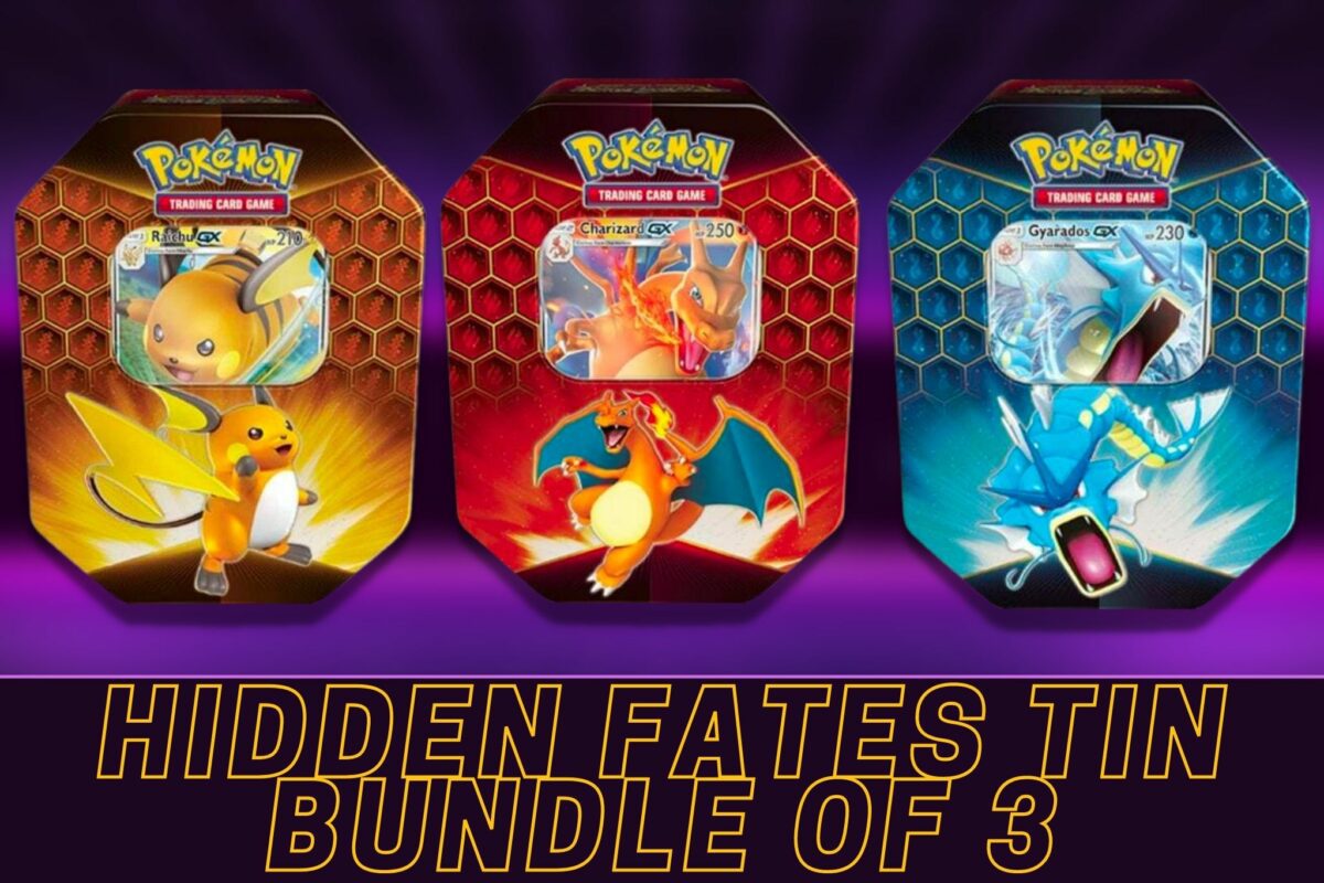 HIDDEN FATES TIN BUNDLE RaffledUp