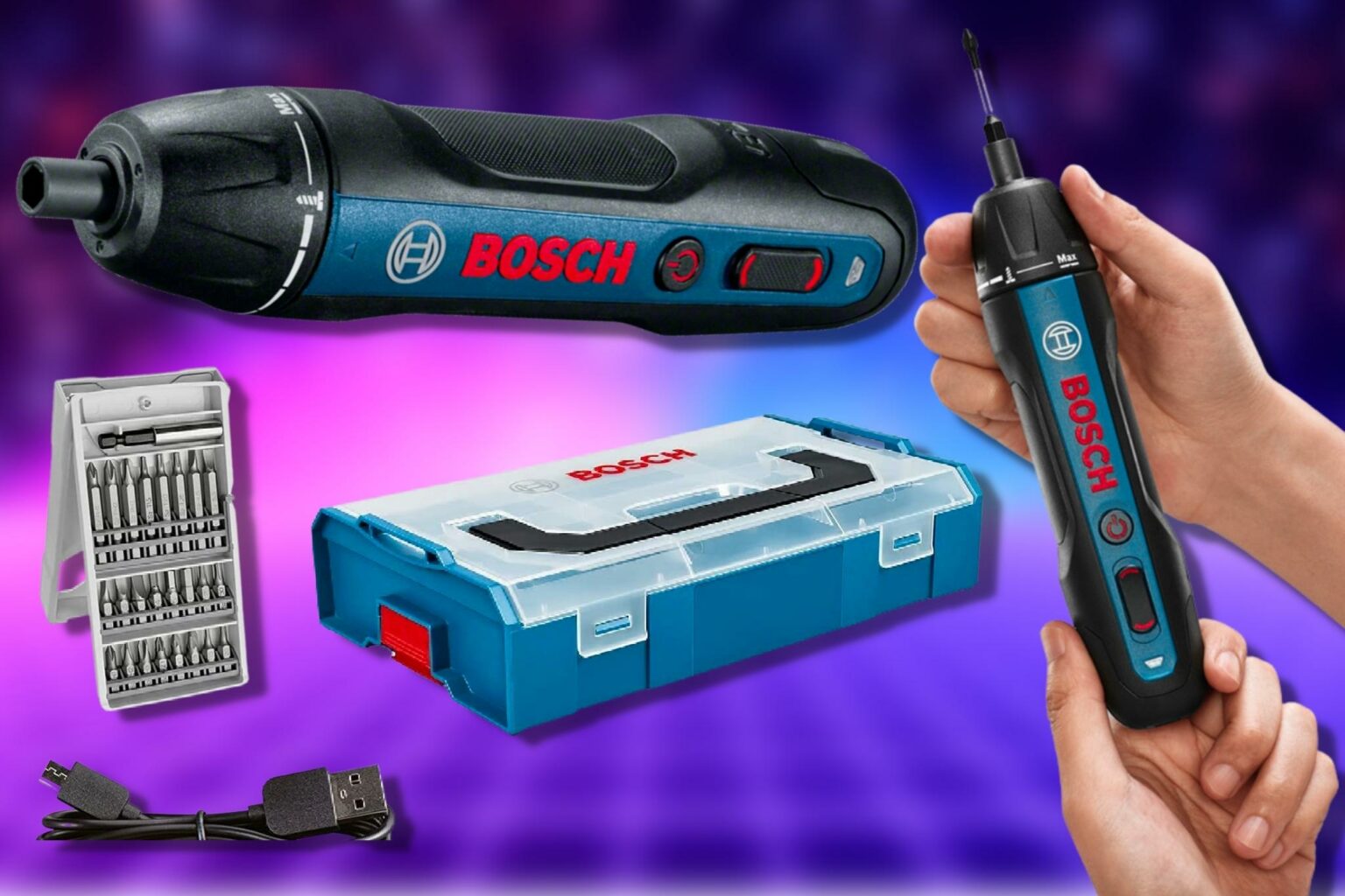 BOSCH PROFESSIONAL CORDLESS SCREWDRIVER! – RaffledUp