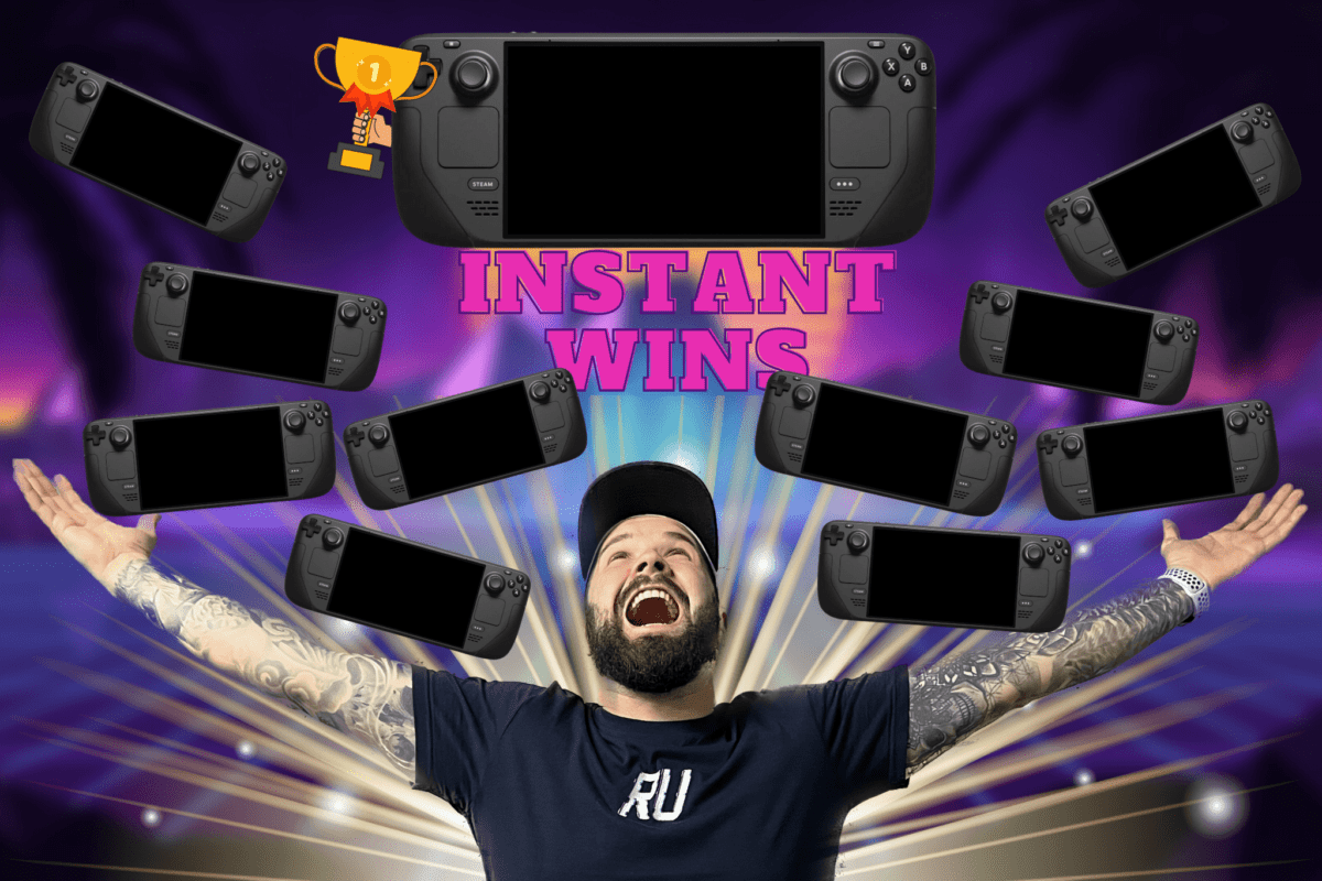 11X STEAM DECK WINNERS! RaffledUp