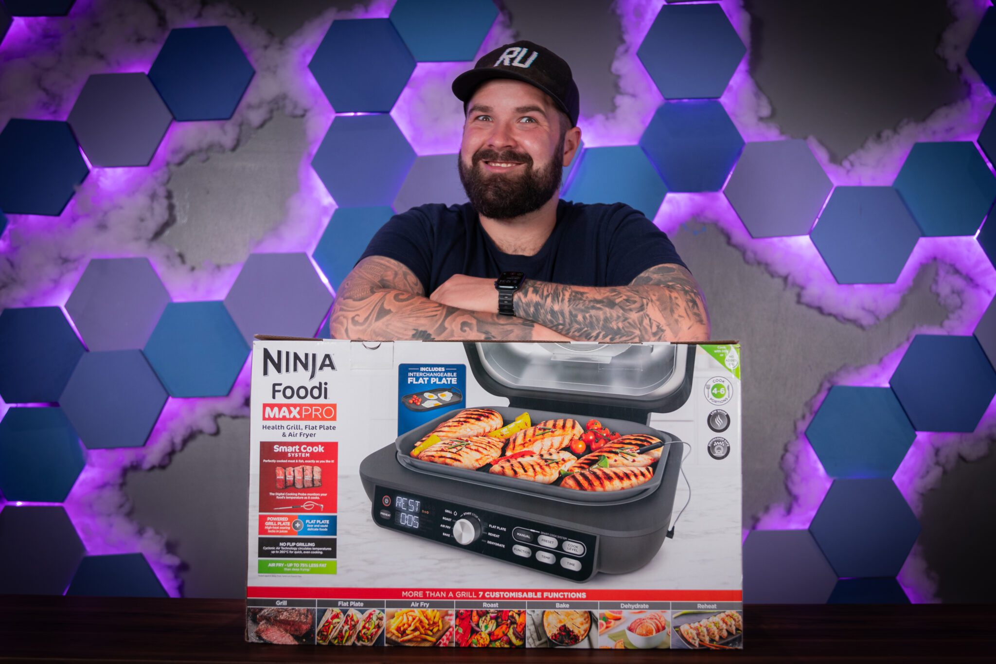 Ninja Foodi MAX PRO Health Grill & Air Fryer
