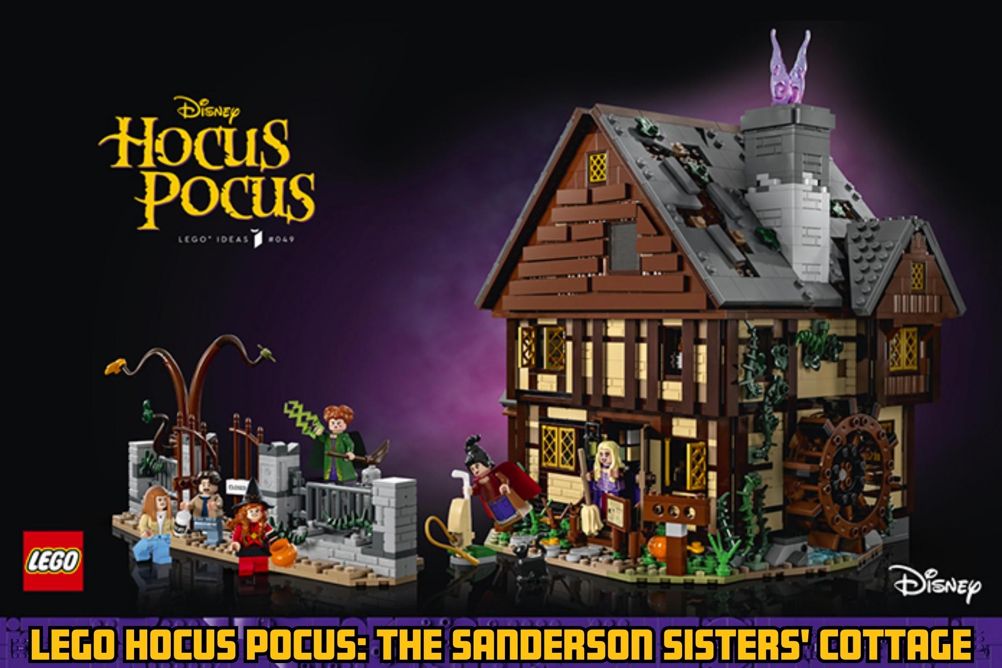 LEGO DISNEY HOCUS POCUS THE SANDERSON SISTERS’ COTTAGE! RaffledUp