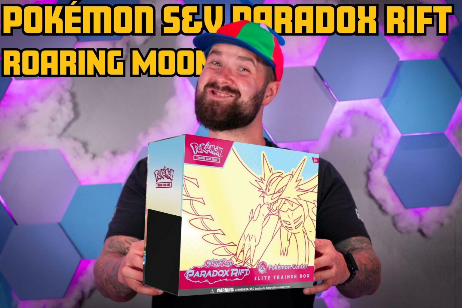 POKÉMON S&V PARADOX RIFT (ROARING MOON)! RaffledUp