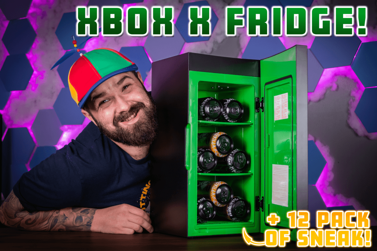 XBOX FRIDGE & SNEAK CANS! RaffledUp