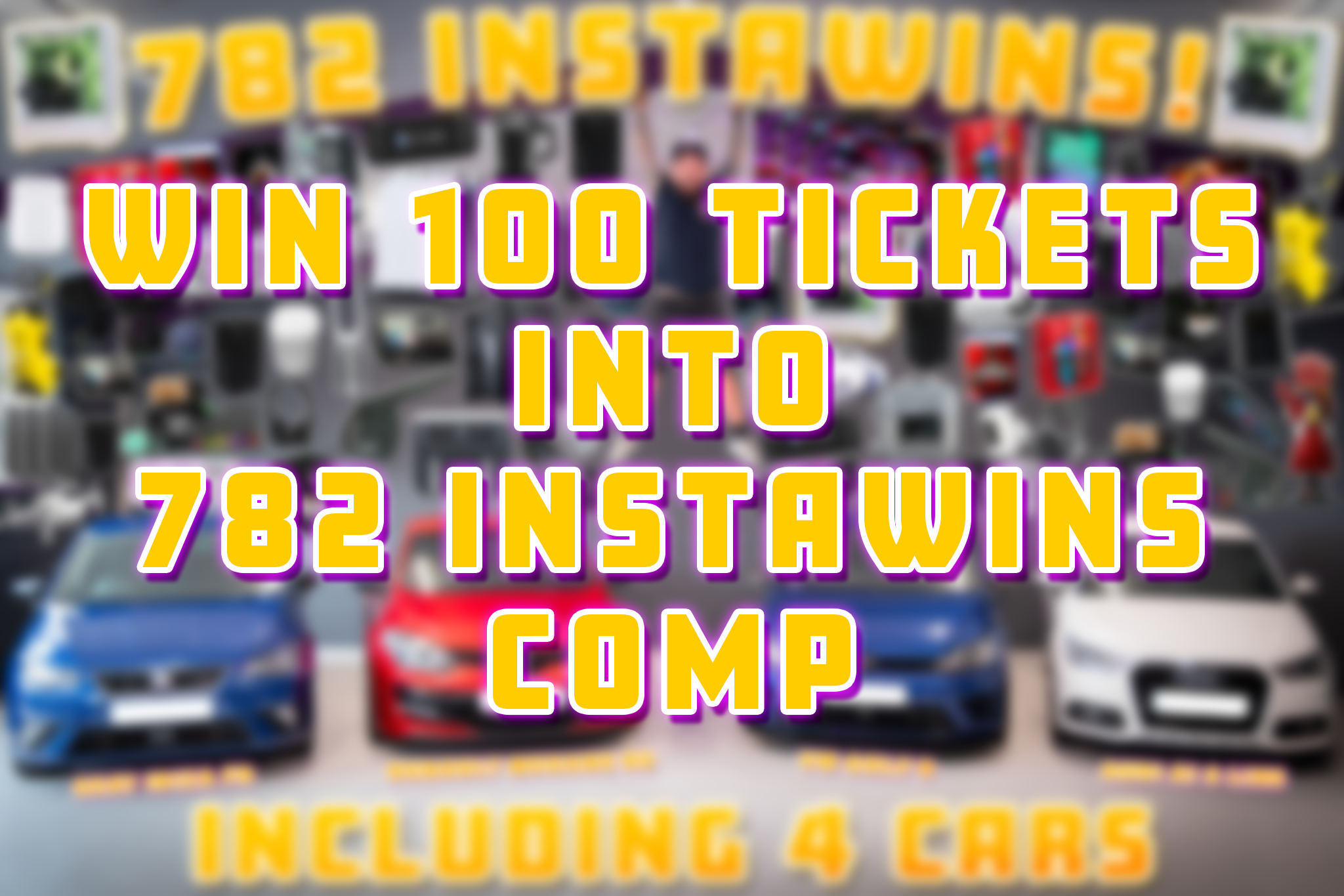 WIN 100 TICKETS INTO THE 150K OF PRIZES 782 INSTAWINS! RaffledUp