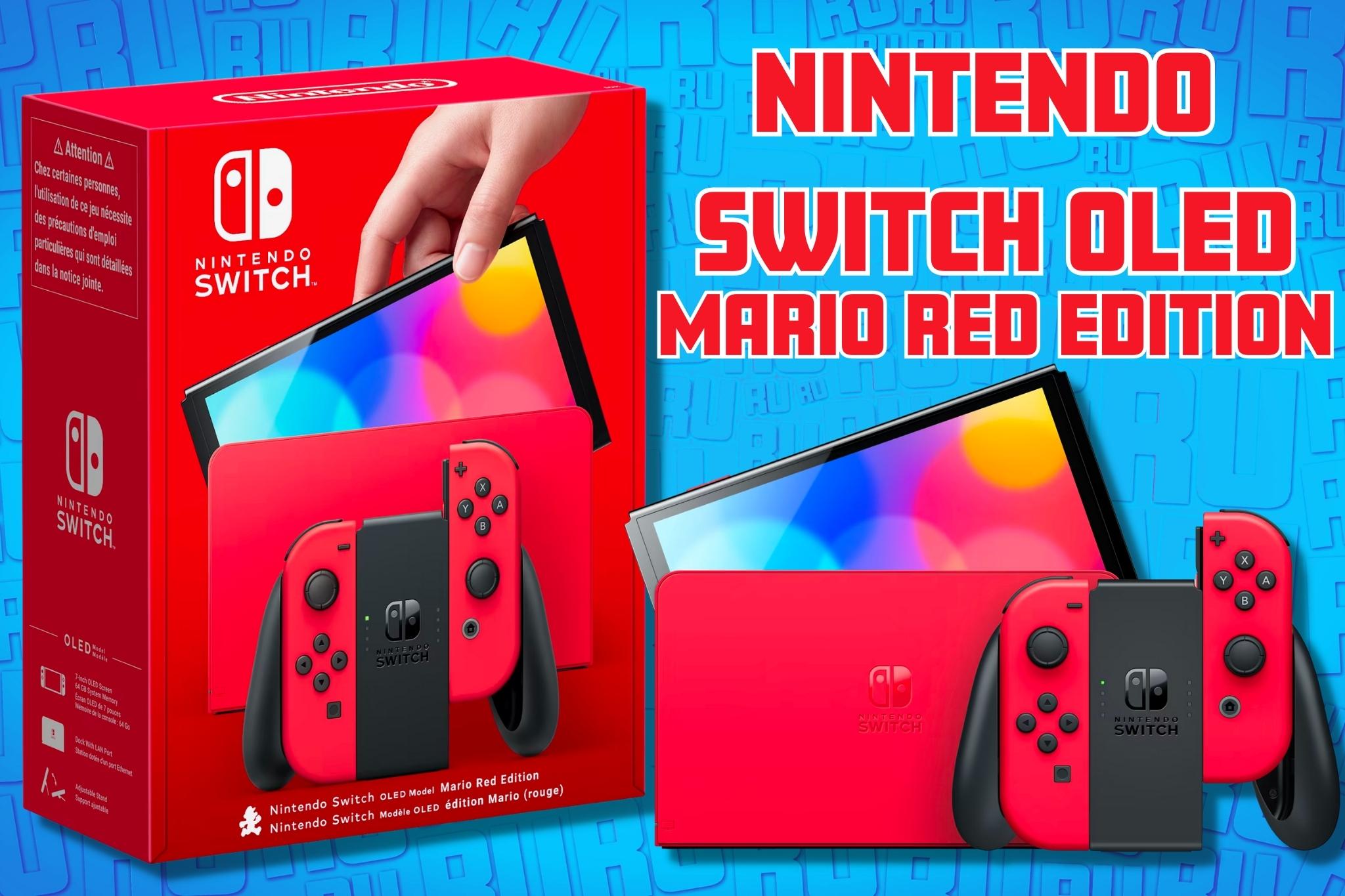 Nintendo Switch - OLED Model: Mario Red Edition