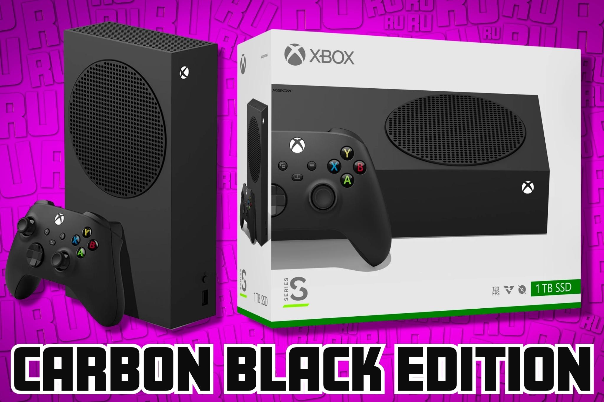 NEW Xbox Series S: Carbon Black Edition 