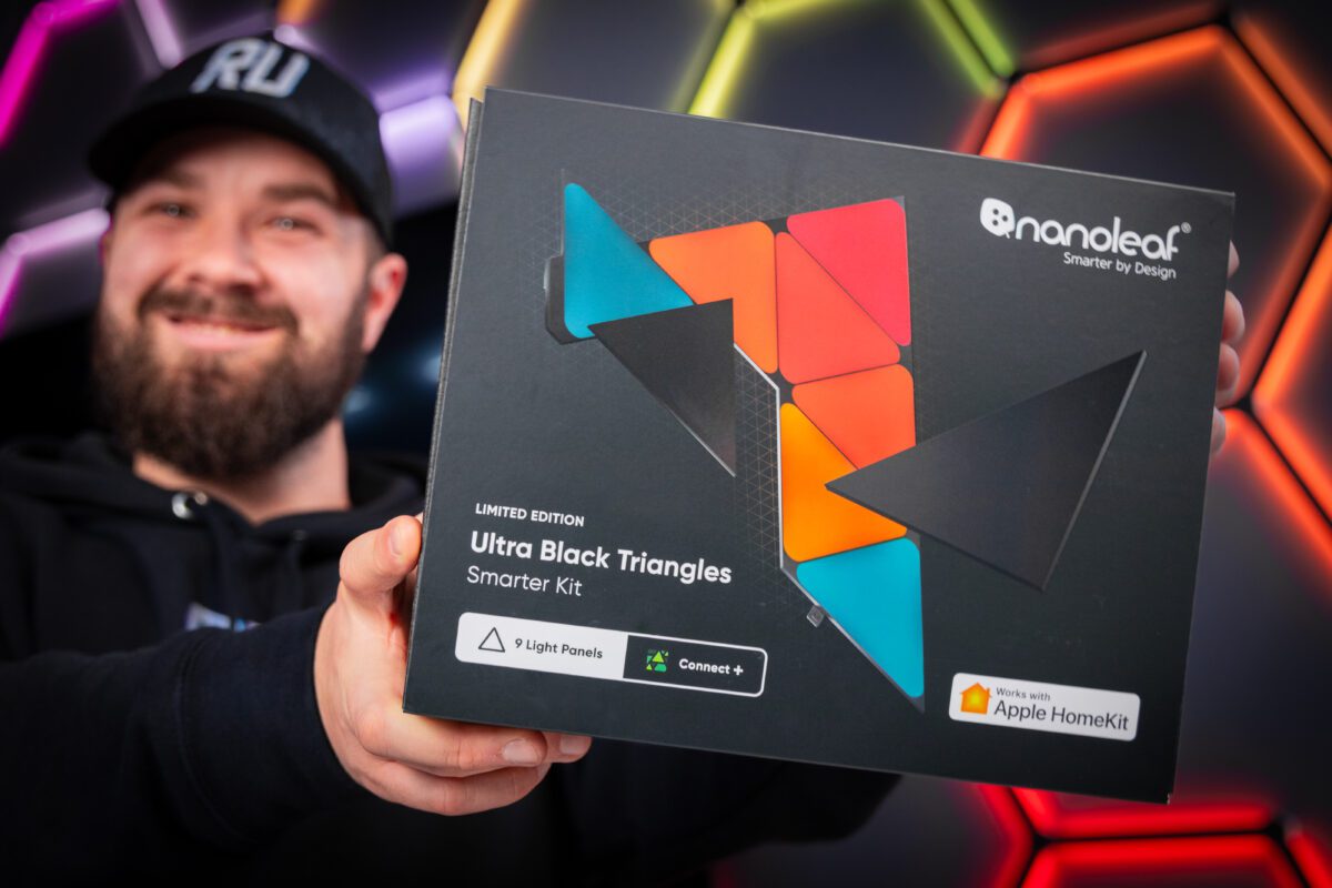 NANOLEAF BLACK STARTER KIT!