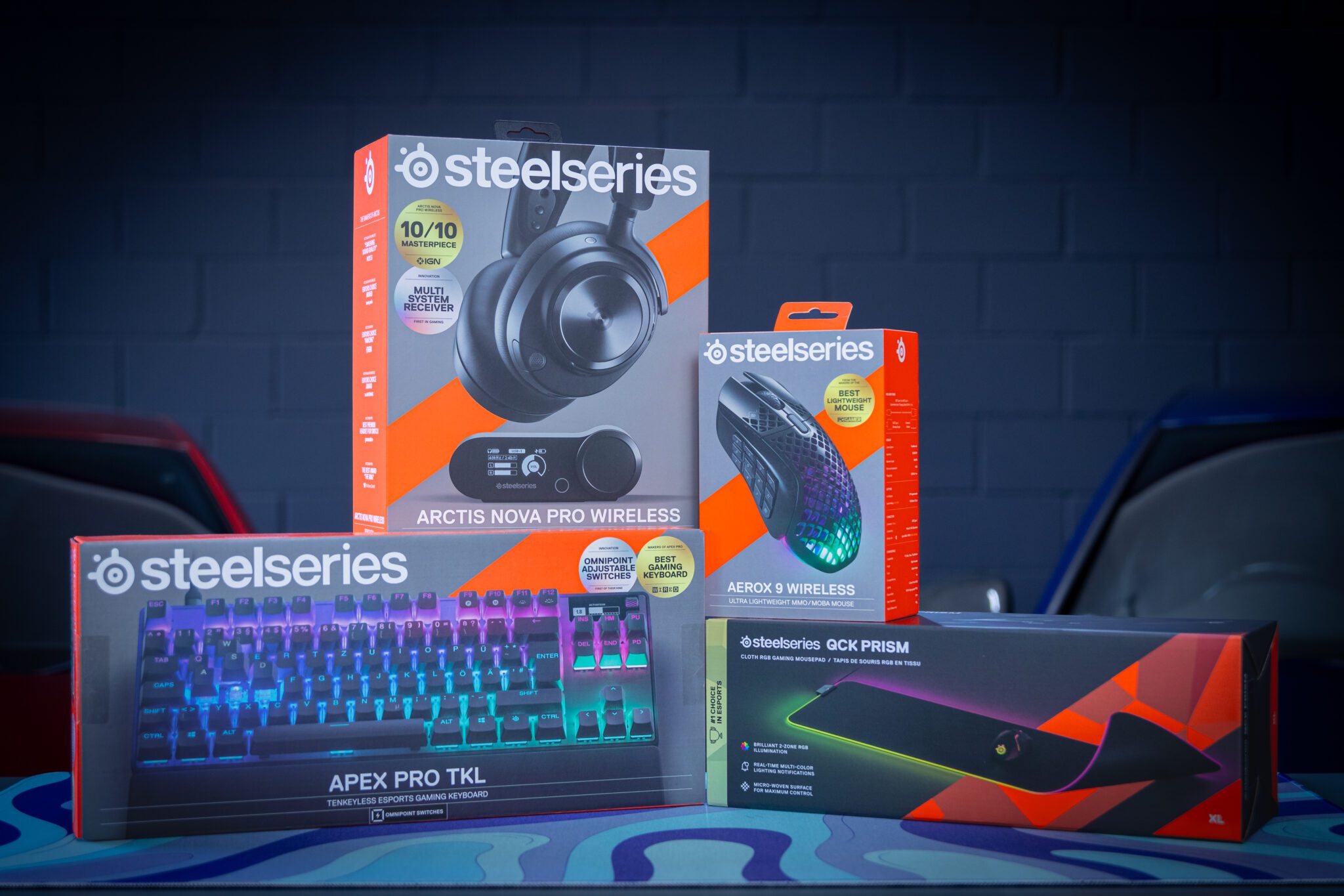 STEELSERIES GAMING PERIPHERAL BUNDLE! RaffledUp