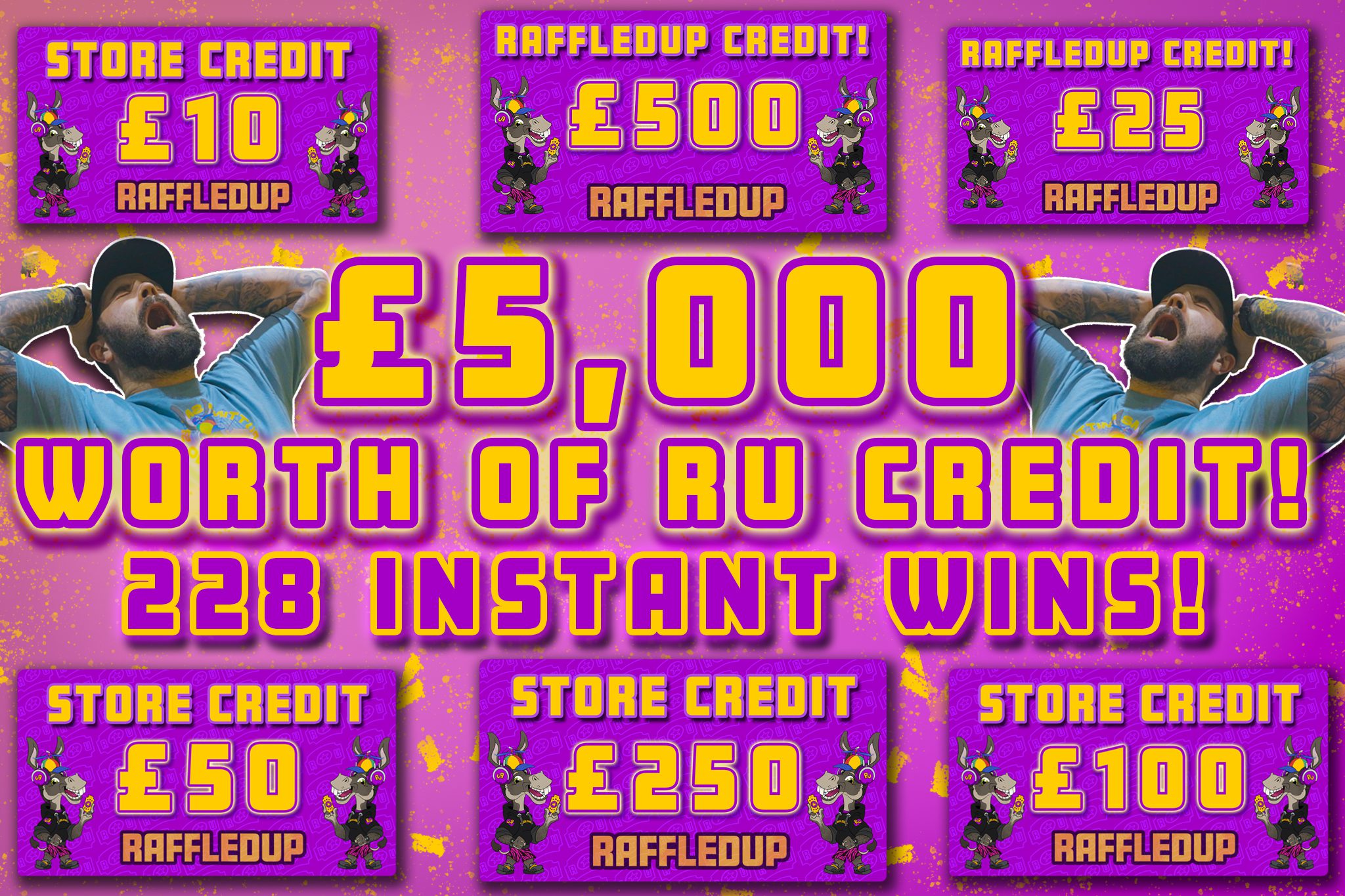 NO DRAW RU CREDIT 228 INSTANTS WINS RaffledUp no-draw-ru-credit-228-instants-wins-raffledup