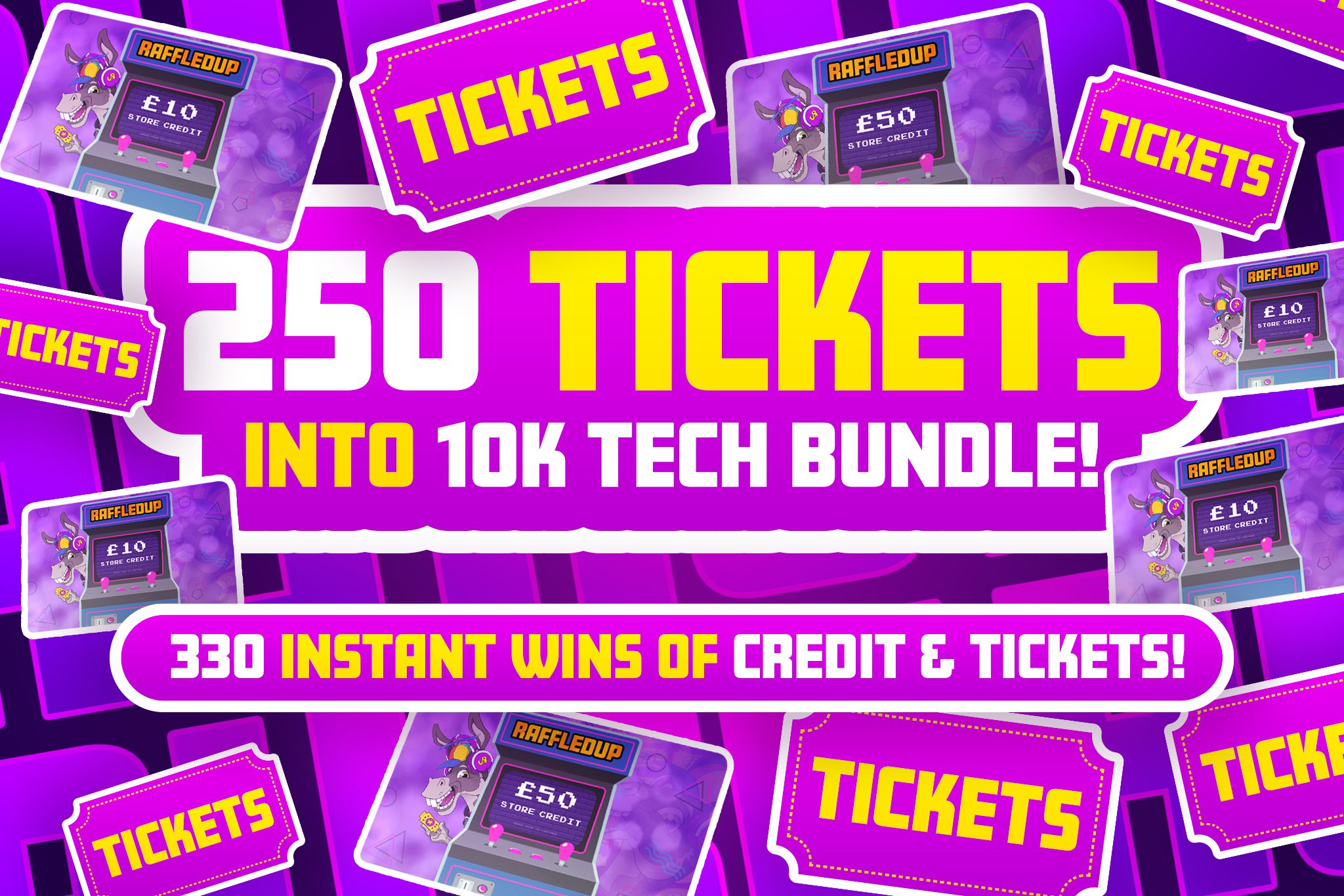 WIN 250 TICKETS INTO 10K TECH BUNDLE 330 INSTANT WINS RaffledUp win-250-tickets-into-10k-tech-bundle-330-instant-wins-raffledup