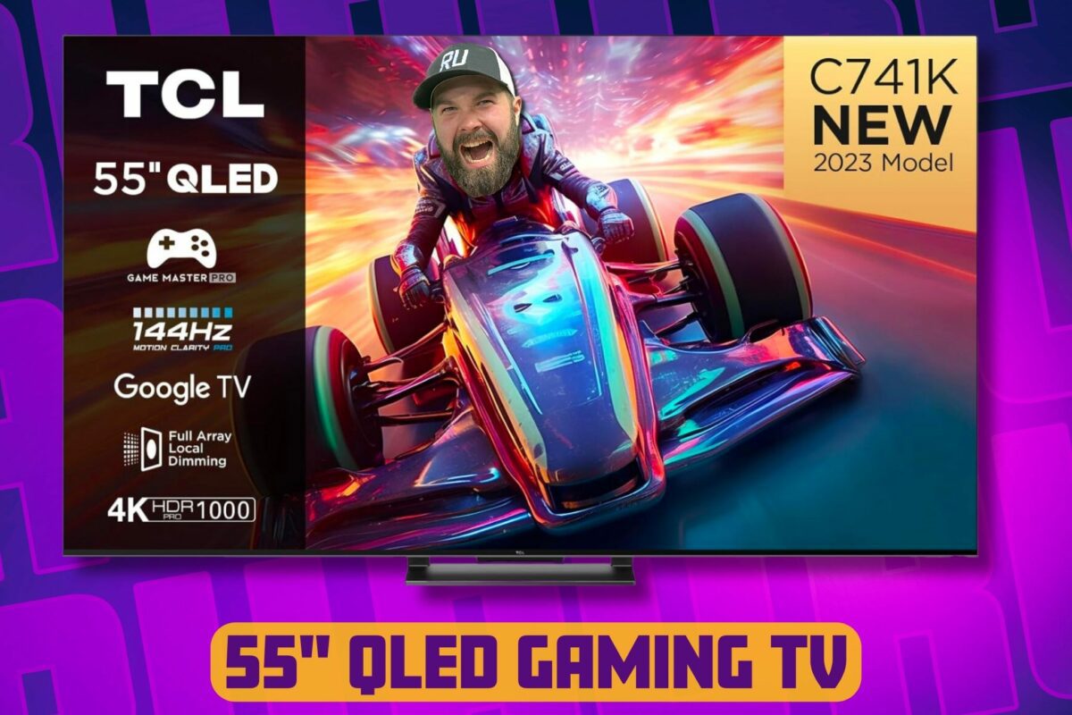 TCL 55″ QLED 144Hz GAMING TV! RaffledUp