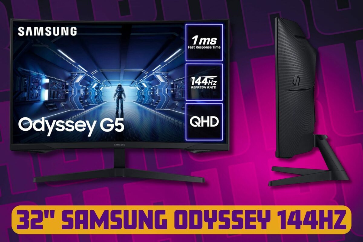 32″ SAMSUNG ODYSSEY G5 144Hz GAMING MONITOR! RaffledUp