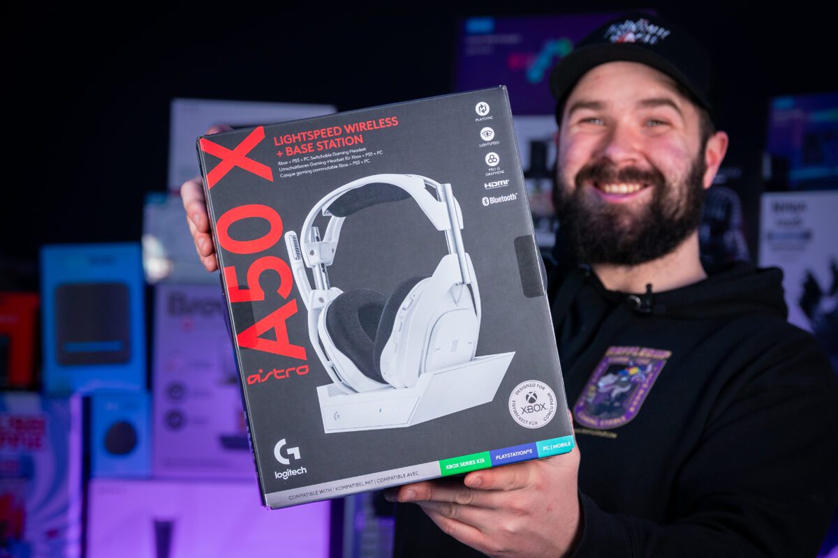 ASTRO A50 X GAMING HEADSET - AUTO DRAW!