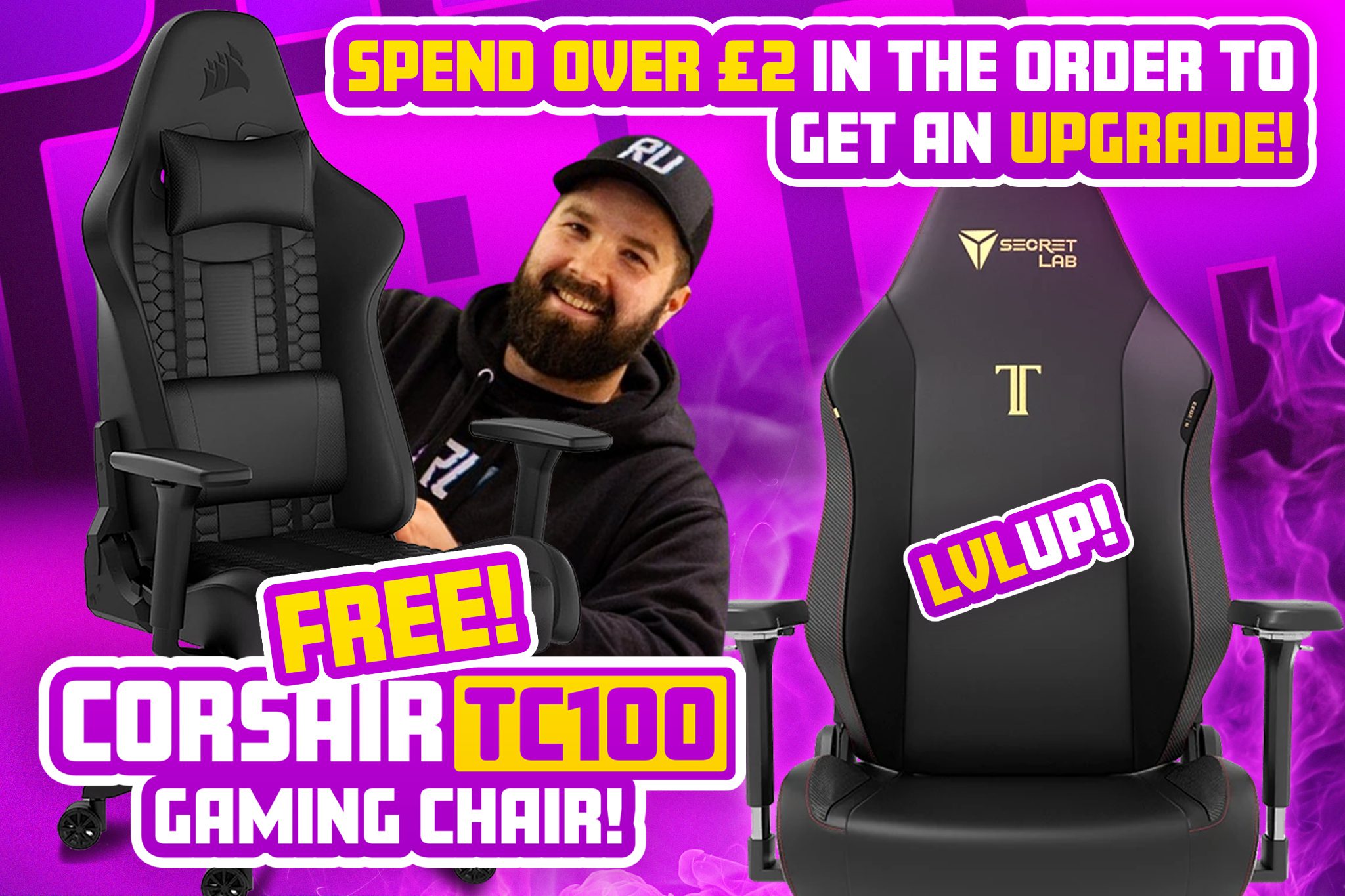 FREE GAMING CHAIR! RaffledUp