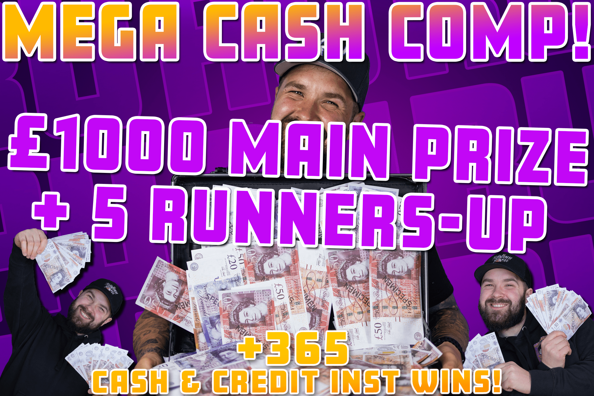 6 WINNER CASH COMP 365 INSTANT WINS RaffledUp 6-winner-cash-comp-365-instant-wins-raffledup