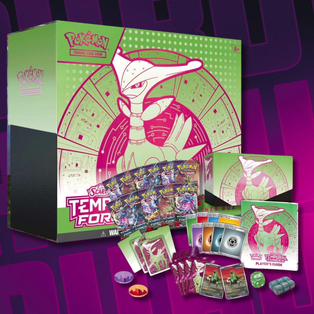 POKÉMON S&V TEMPORAL FORCES ETB! RaffledUp