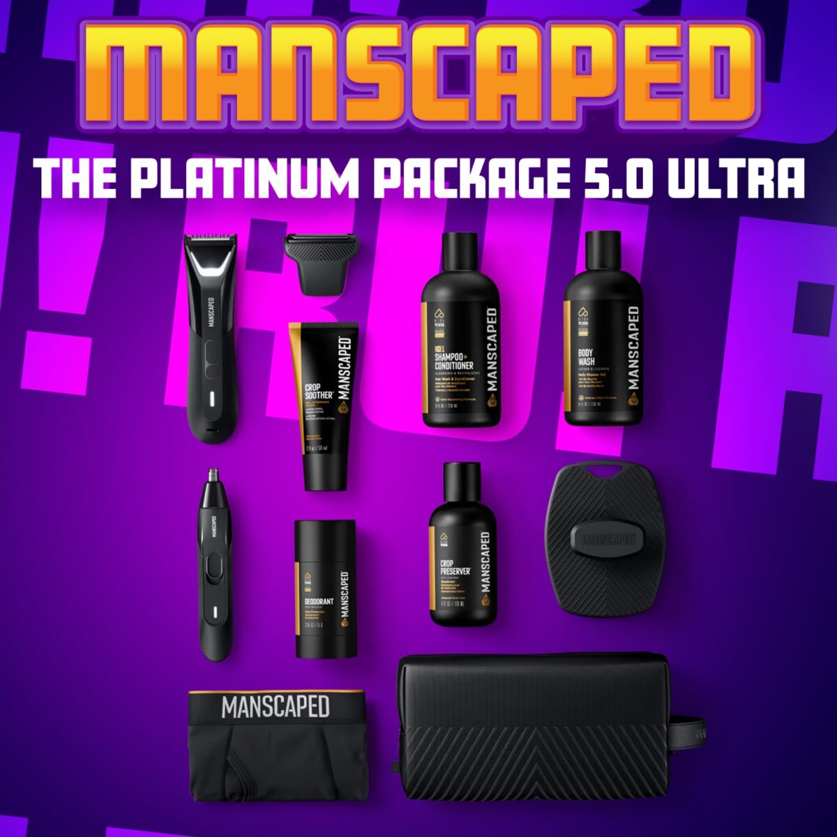 MANSCAPED: THE PLATINUM PACKAGE 5.0 ULTRA!