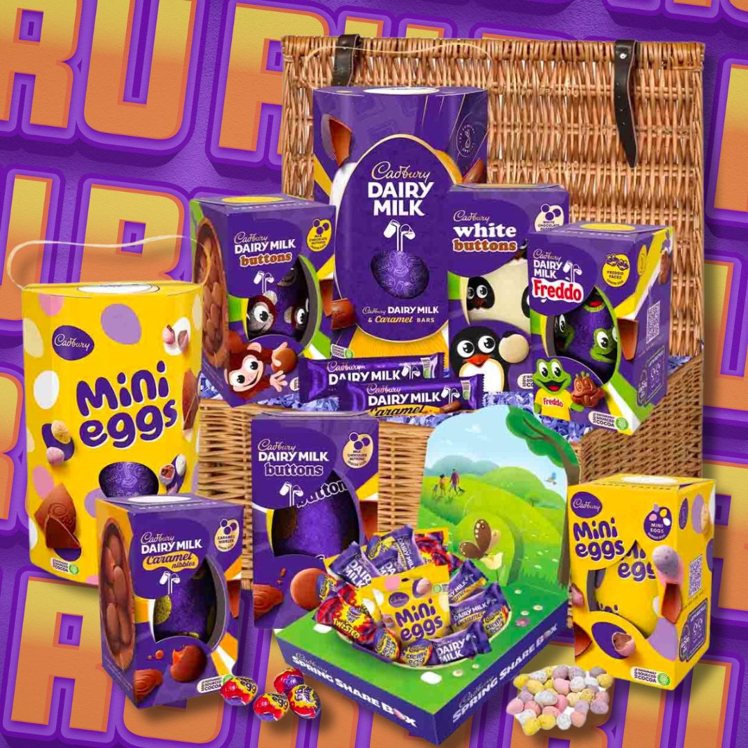 CADBURY EASTER CHOCOLATE FAMILY BASKET! RaffledUp