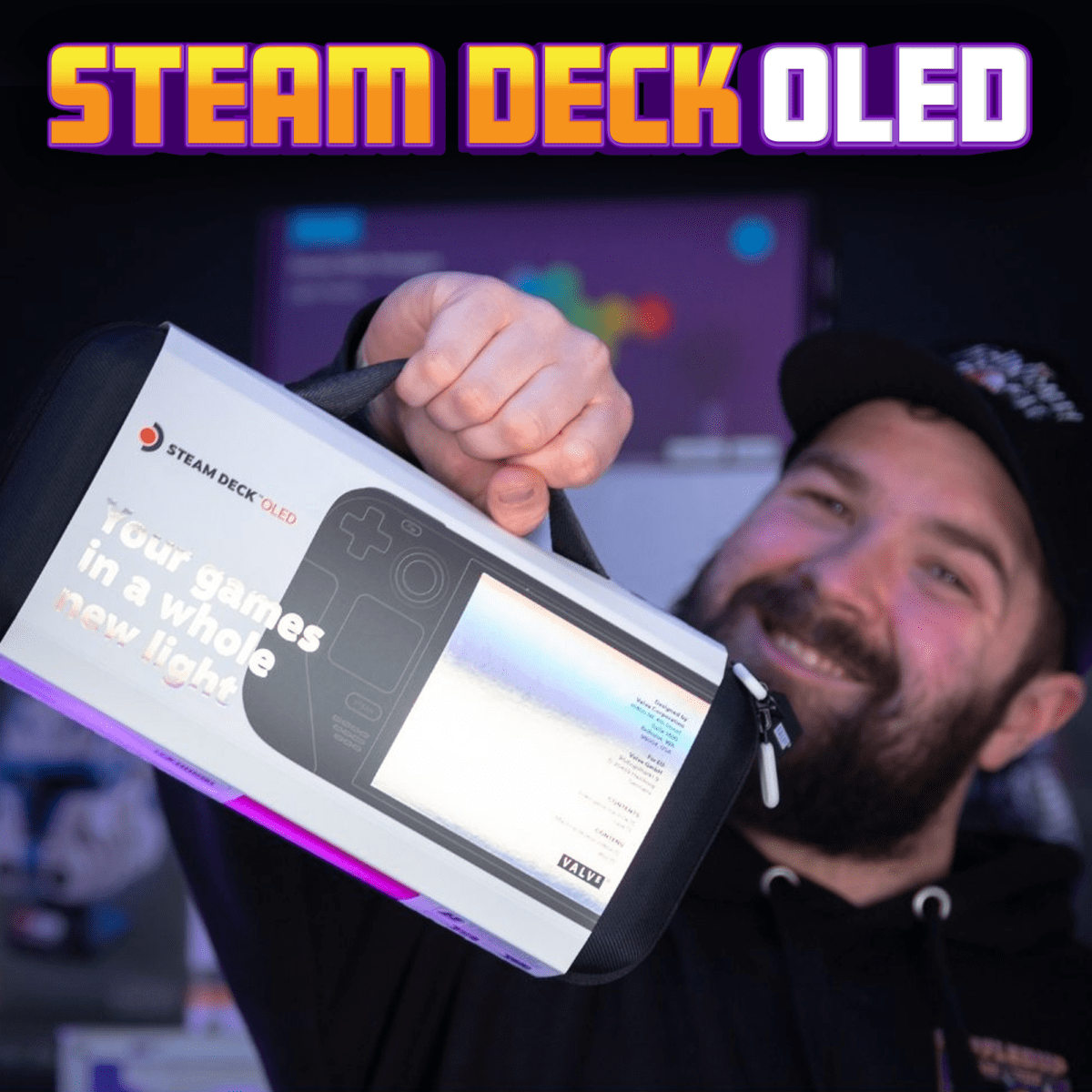 STEAM DECK OLED 512GB!