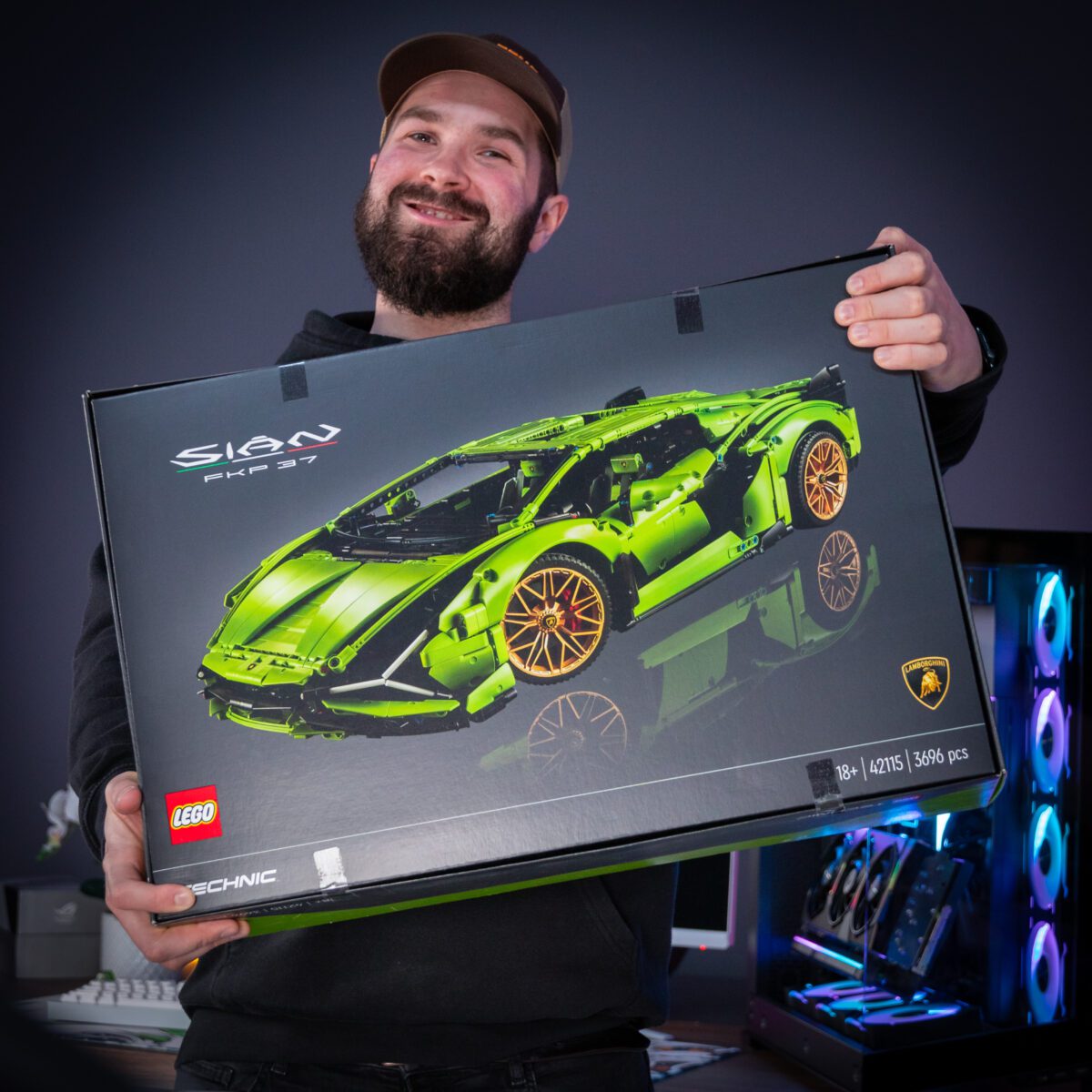 CHEEKY LEGO LAMBORGHINI SIAN!