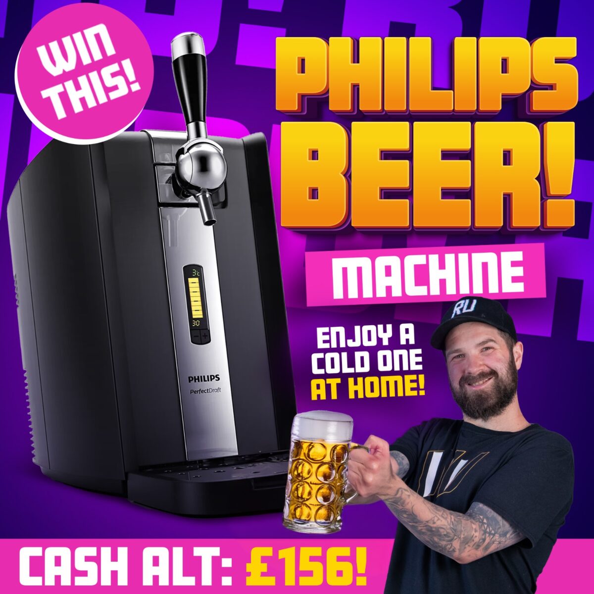 PHILIPS BEER MACHINE!