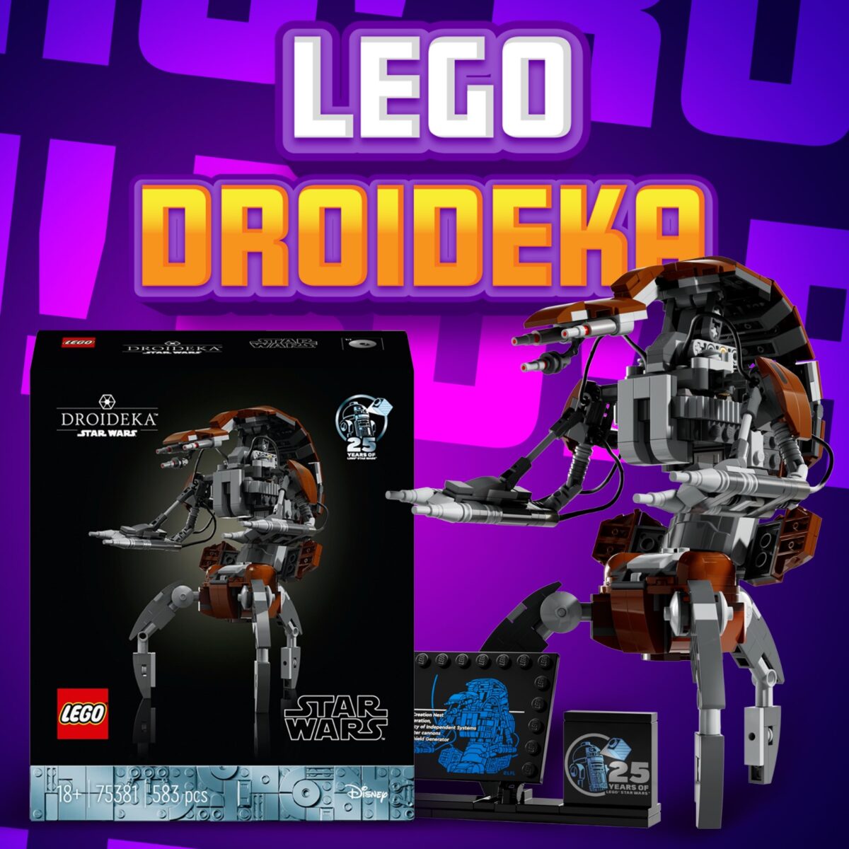 LEGO: Droideka™ – RaffledUp 