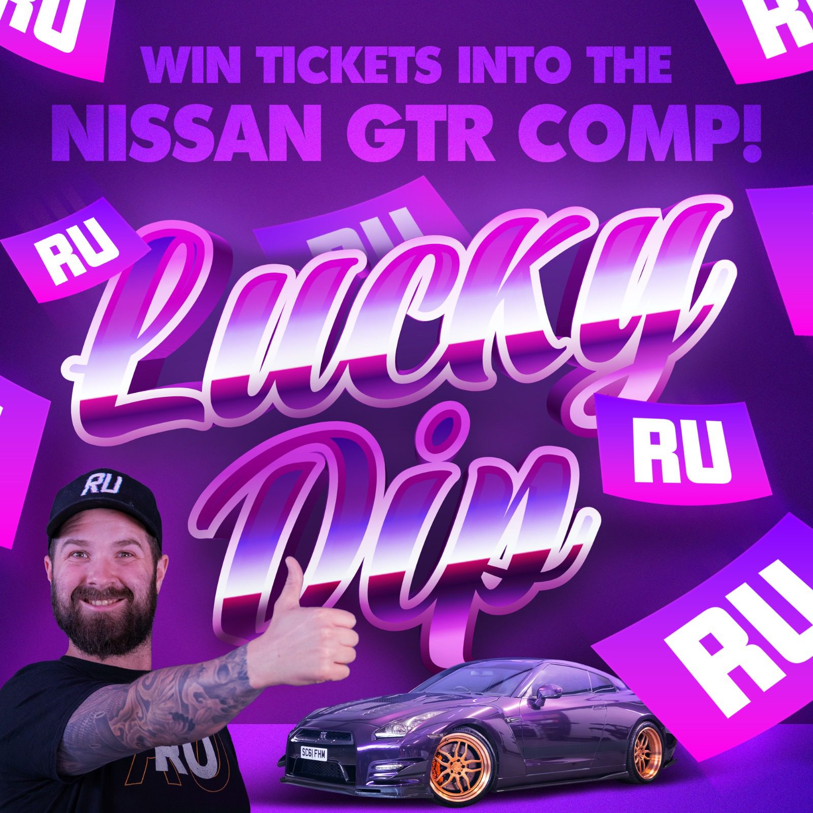 NISSAN GTR LUCKY DIP! – RaffledUp