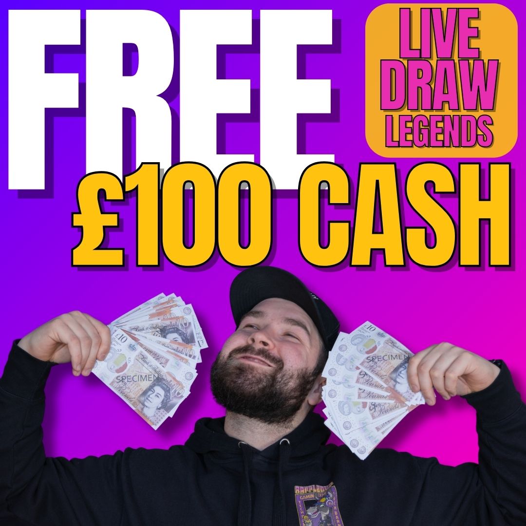FREE 100 CASH FOR LIVE DRAW LEGENDS FRI 4TH OCT RaffledUp free-100-cash-for-live-draw-legends-fri-4th-oct-raffledup