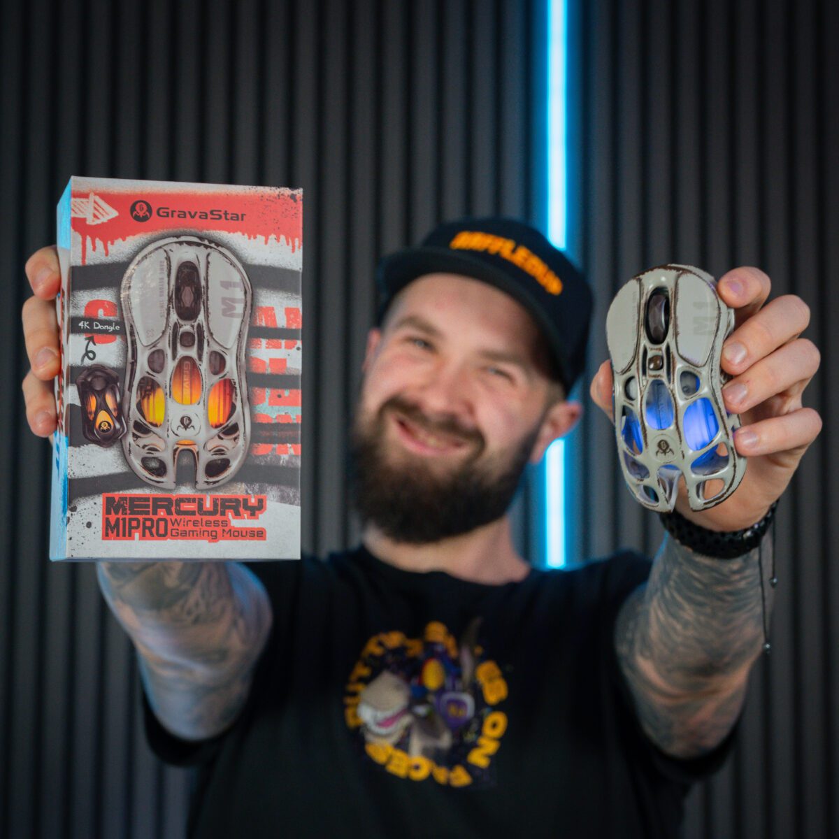 GRAVASTAR MERCURY M1PRO GAMING MOUSE!