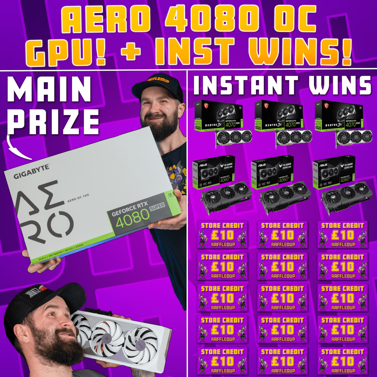 AERO 4080 SUPER OC GPU + 21 INST WINS!