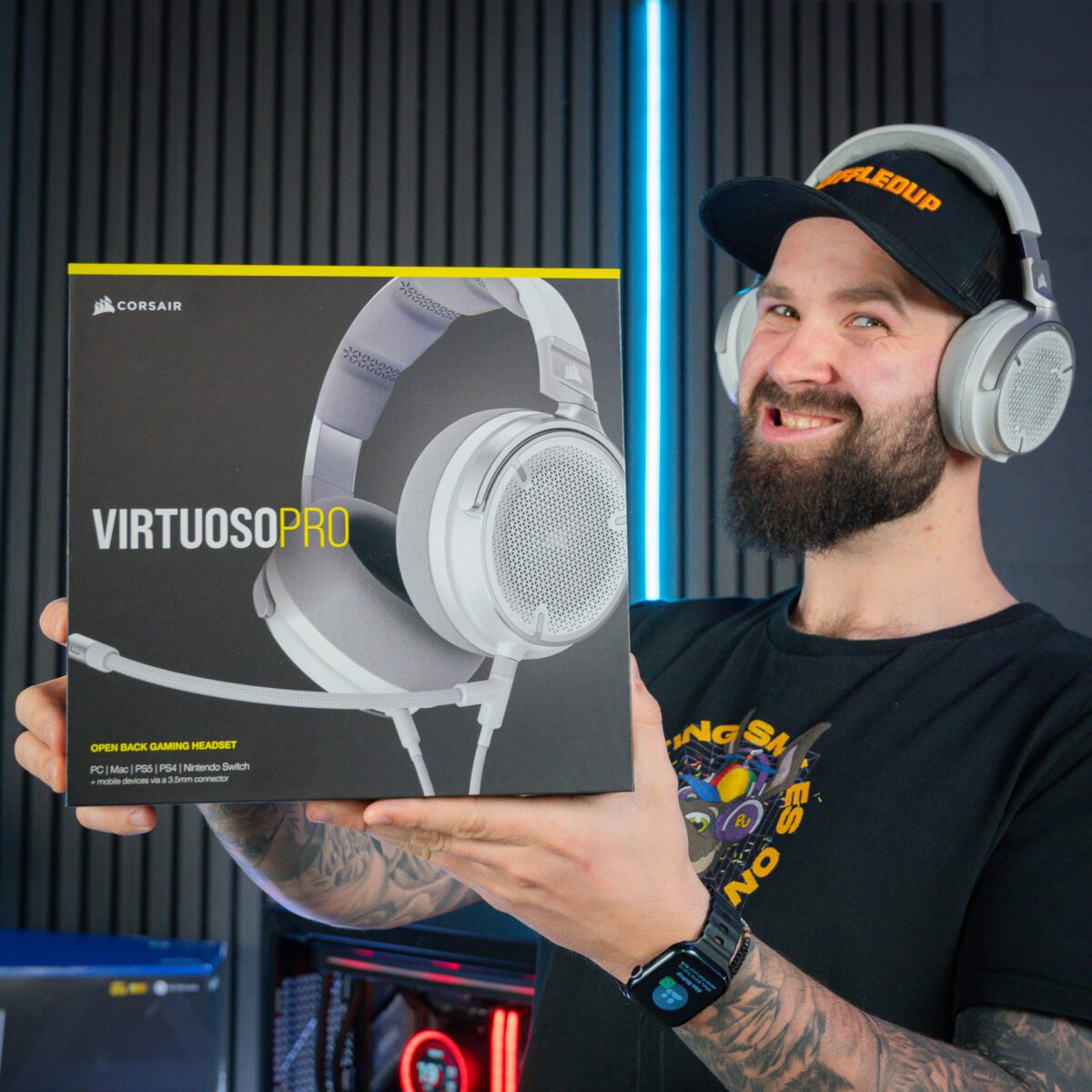 CORSAIR VIRTUOSO PRO GAMING HEADSET!