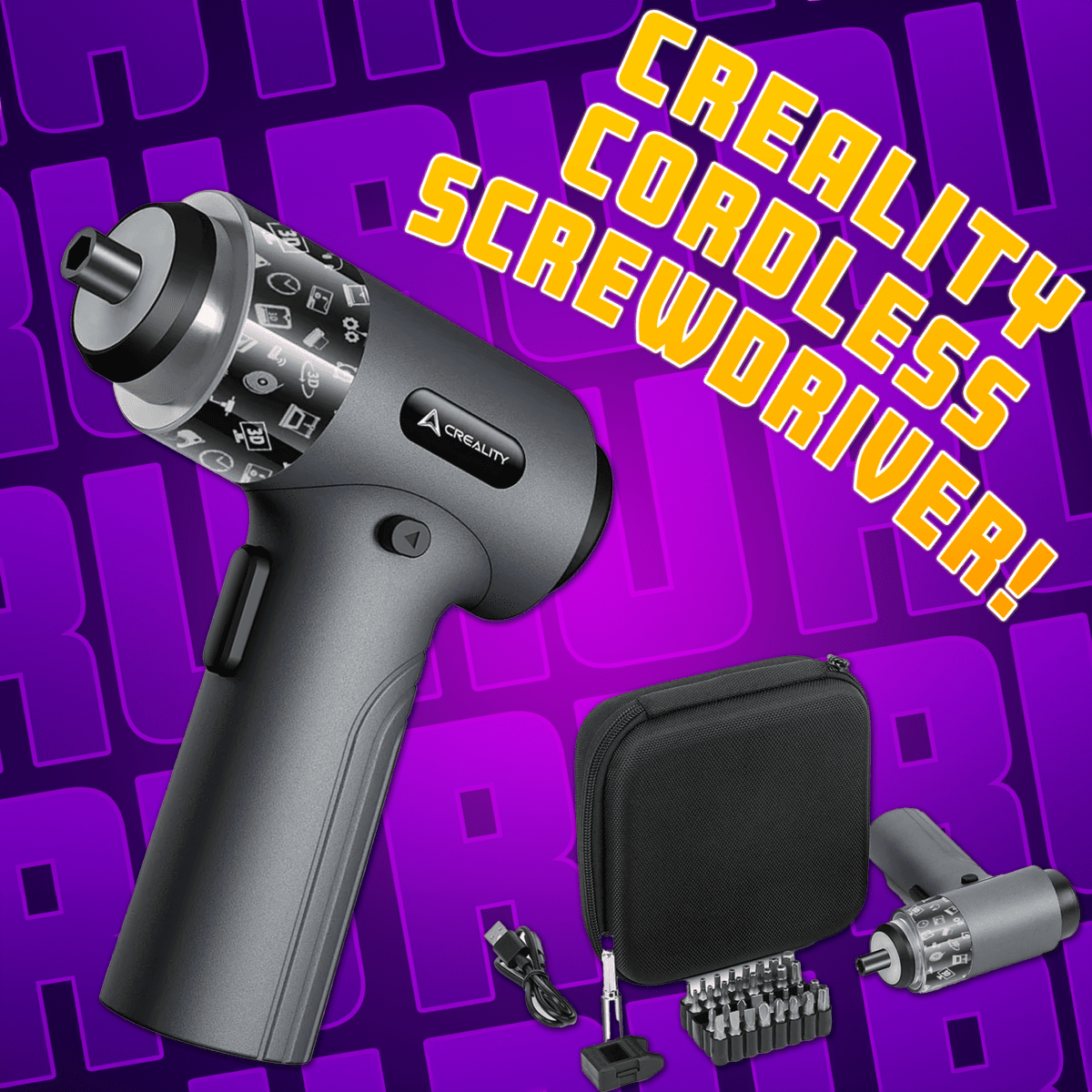 CREALITY CORDLESS SCREWDRIVER!