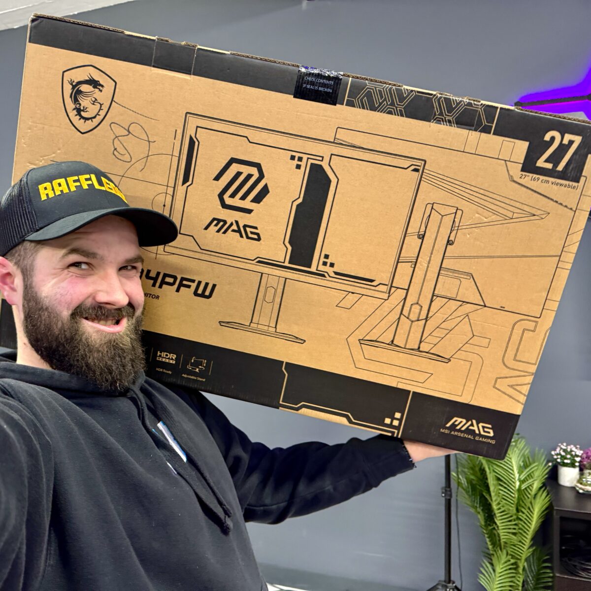 27" MSI MAG GAMING MONITOR!