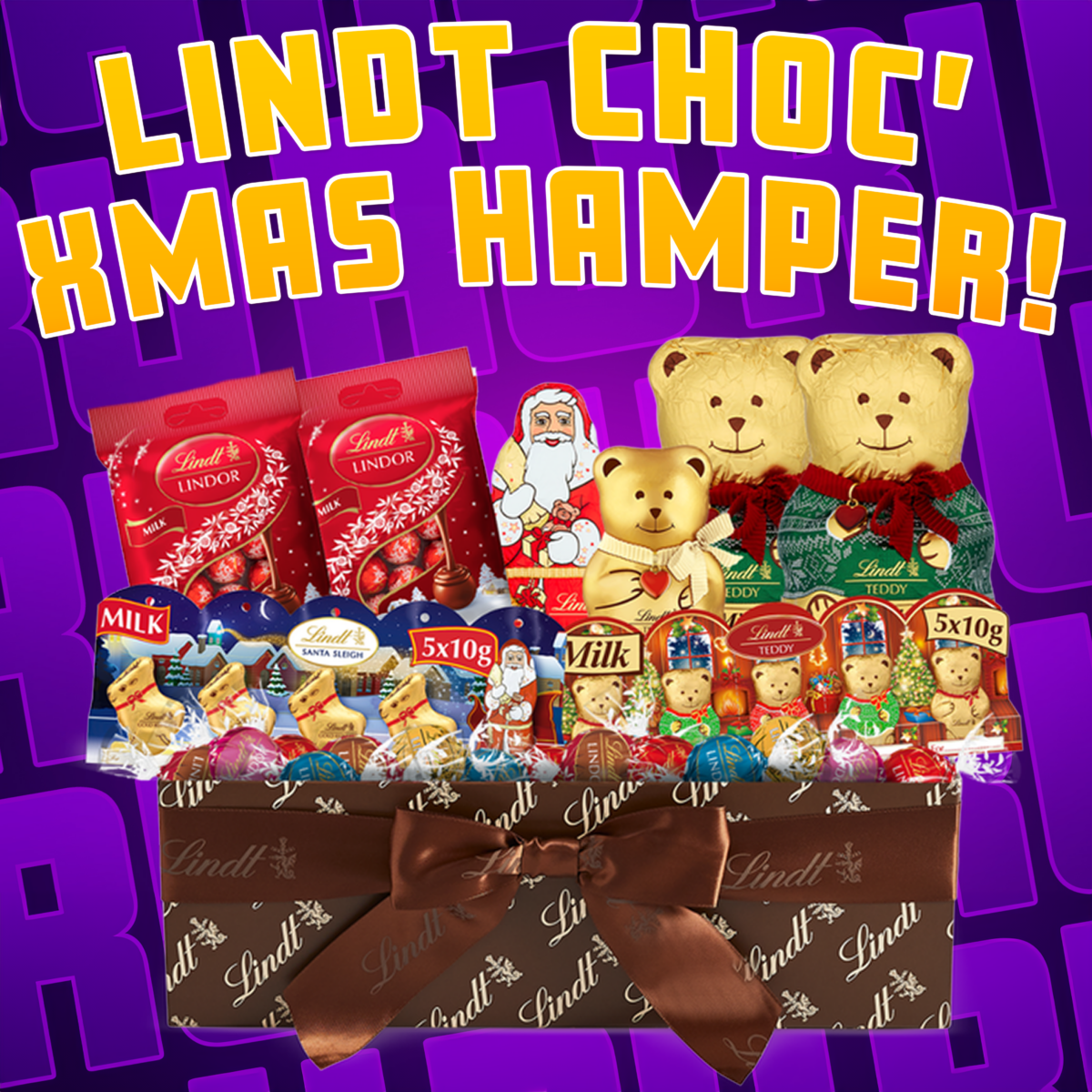 LINDT CHRISTMAS COLLECTION HAMPER!