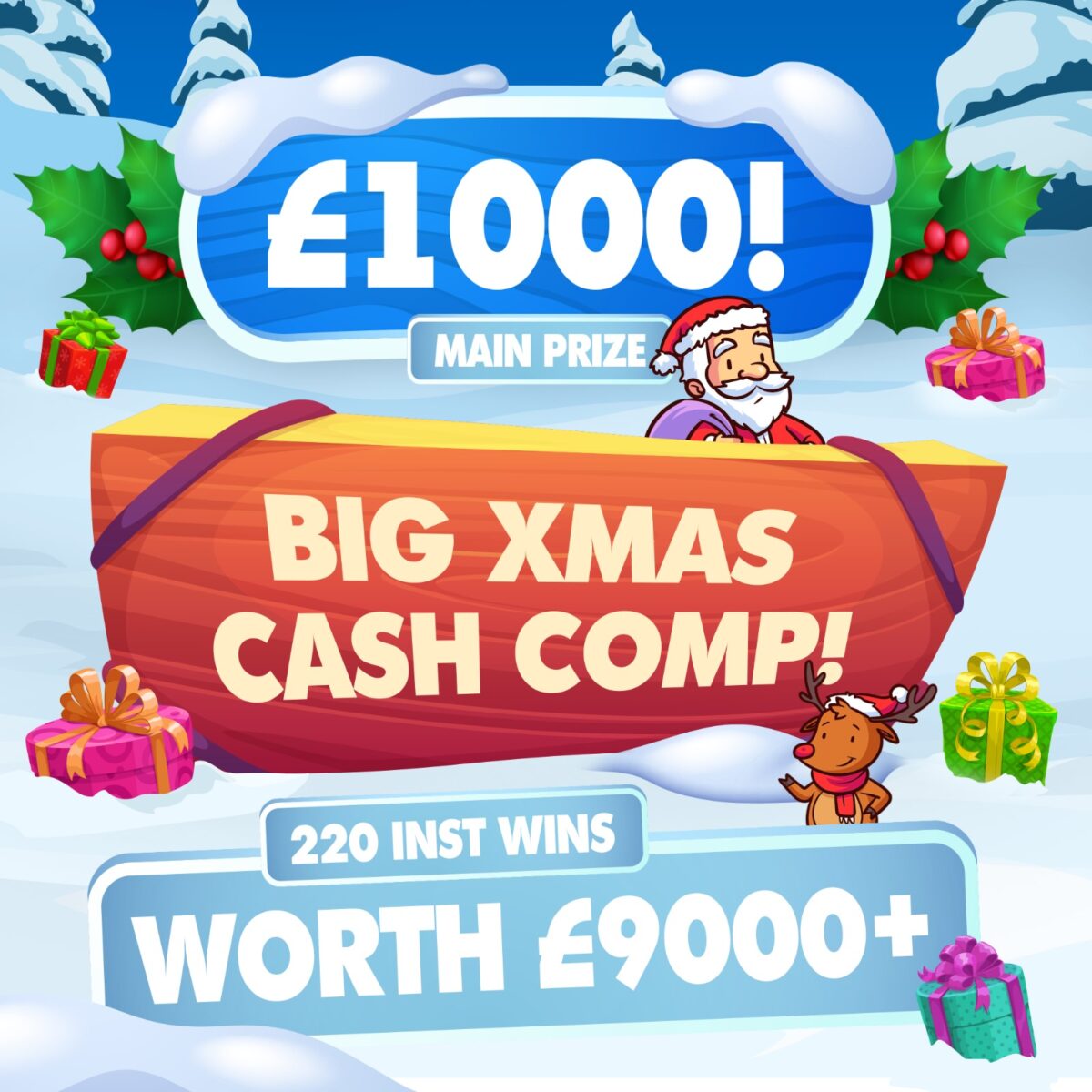 BIG XMAS CASH COMP!