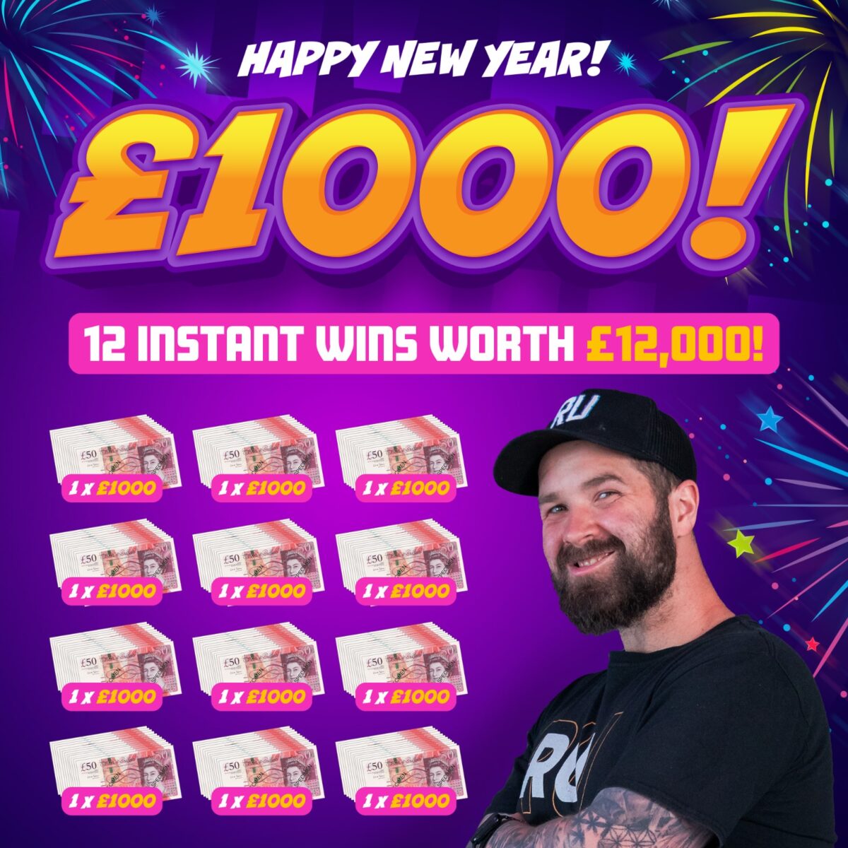 NEW YEARS EVE CASH DROP!