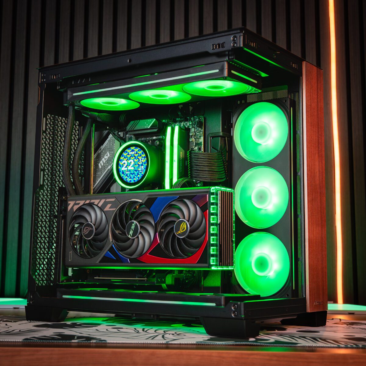 ANTEC C8 WOOD 4070Ti SUPER PC!