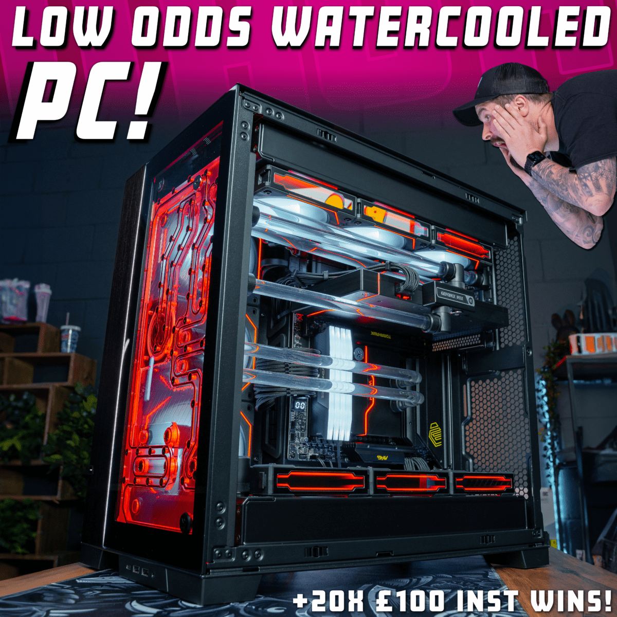 LOW ODDS WATERCOOLED PC!