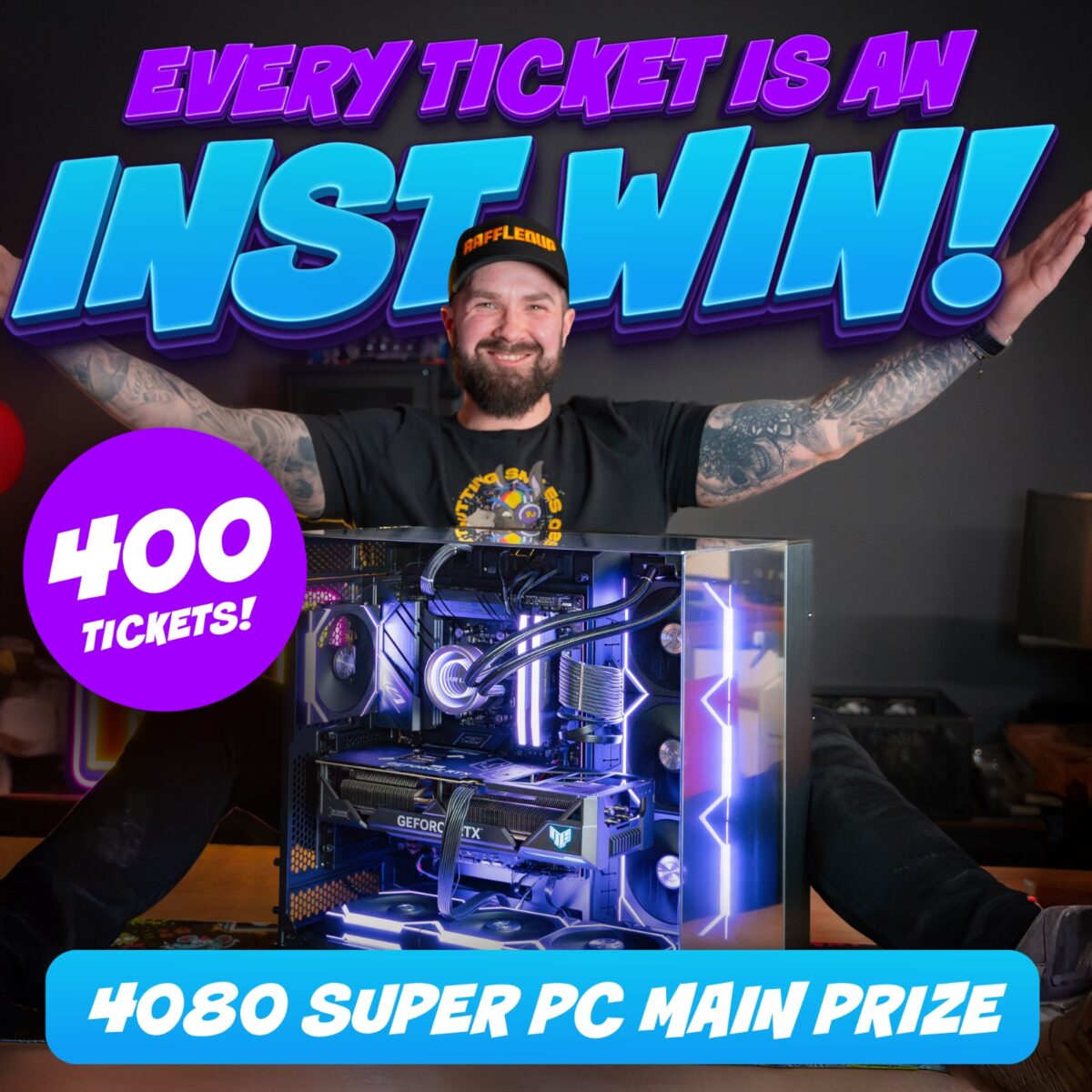 LIAN LI 4080 SUPER PC - EVERYONES A WINNER!