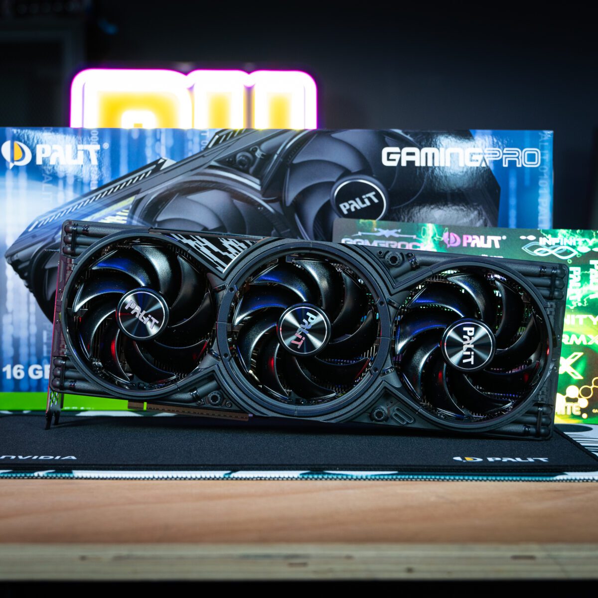 PALIT RTX 5080 GAMING PRO GPU -AUTO DRAW!