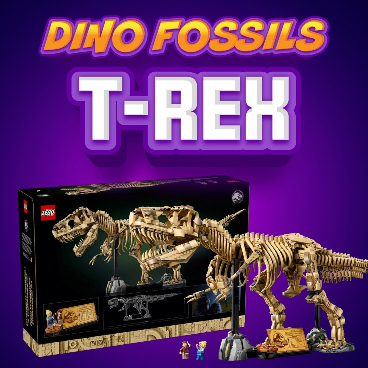 LEGO: TYRANNOSAURUS REX!
