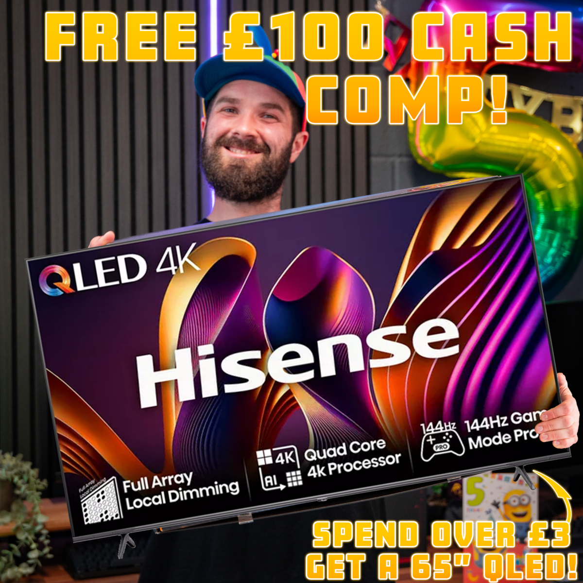 FREEBIE FRIDAY £100 CASH!