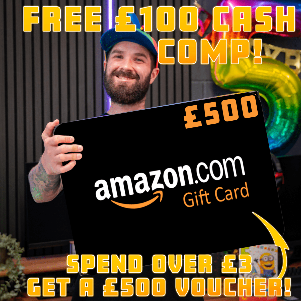 FREE £100 CASH!