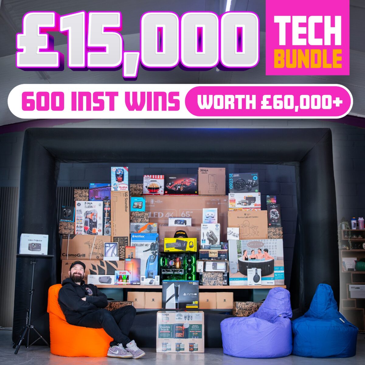 £15,000 TECH BUNDLE!