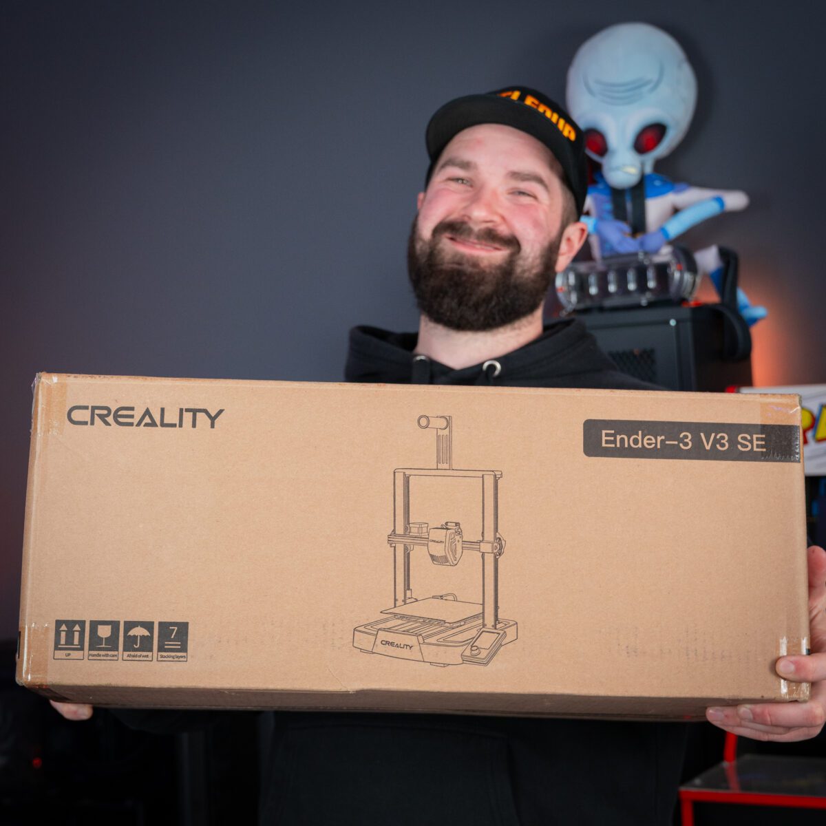 CREALITY ENDER 3 V3 SE 3D PRINTER!