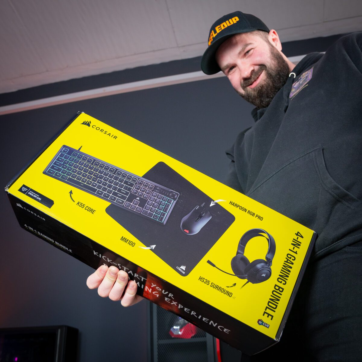 CORSAIR 4-IN-1 GAMING BUNDLE!