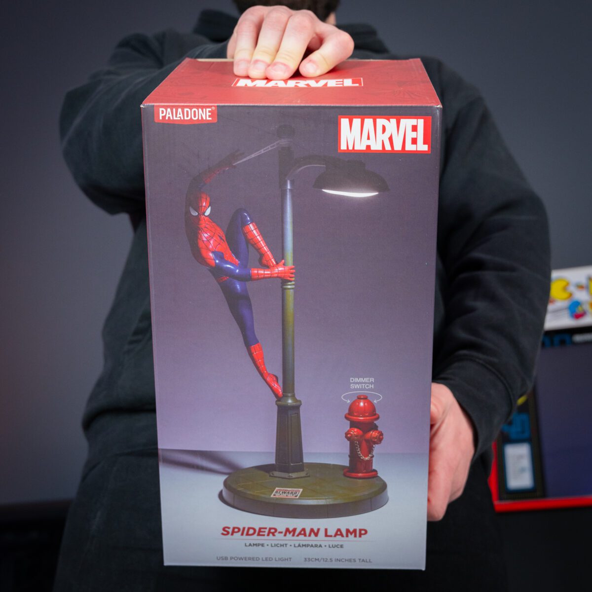 SPIDER-MAN LAMP!
