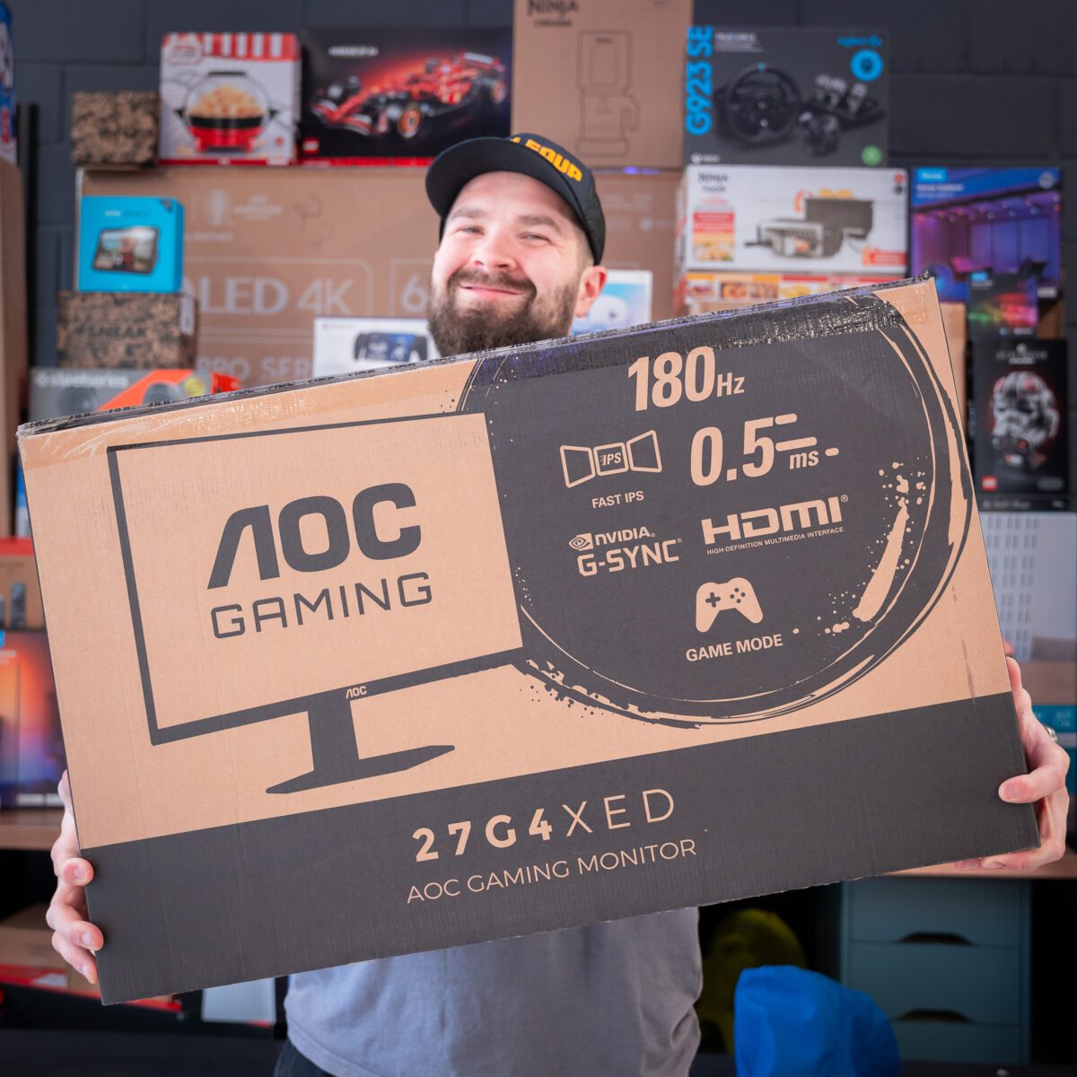 27" AOC 180HZ MONITOR!