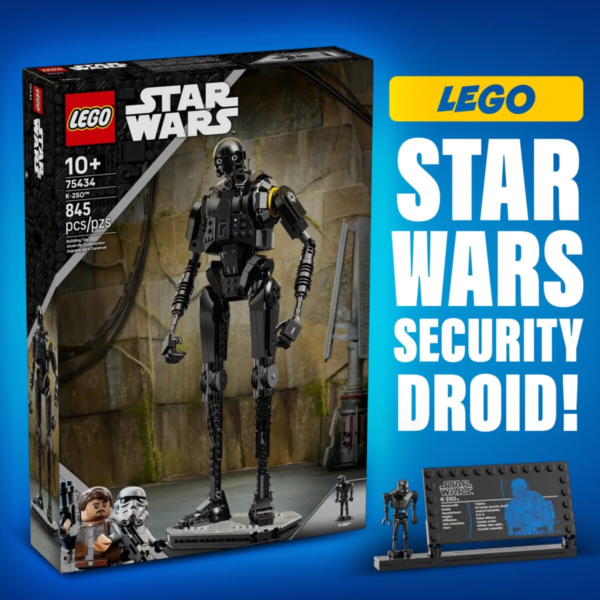 LEGO: K-2SO™ SECURITY DROID!